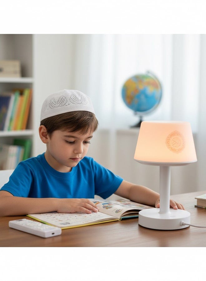 Toyland Desk Lamp Qur’an Speaker with Remote Control & Soft Night Light - Image 3